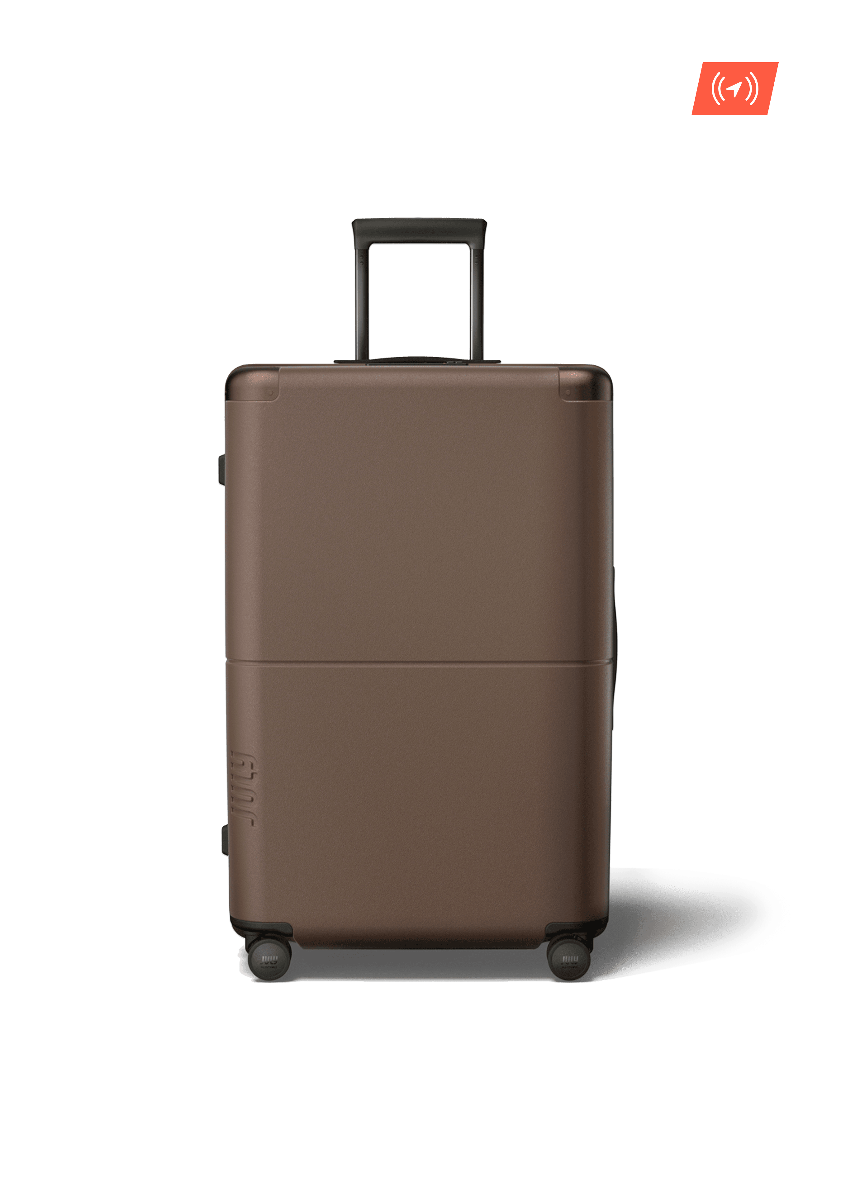 Checked Plus CASESAFE TRACKING: Dark Brown